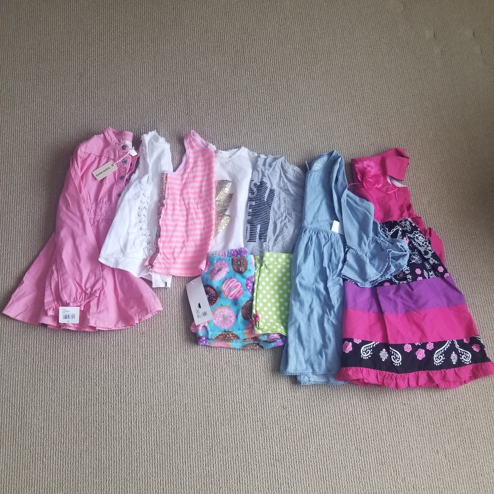 Girl Summer Clothing - Size 8